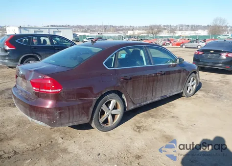 2012 Volkswagen Passat 2.5L Se from USA, damaged, VIN 1VWBH7A39CC093636